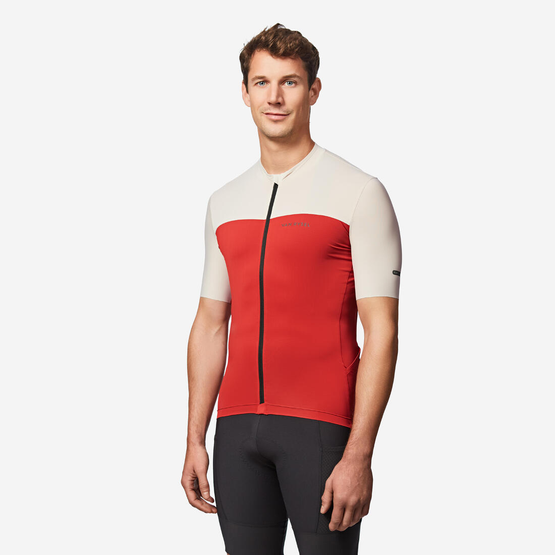 Maillot vélo route manches courtes été ajusté homme - EDR 2