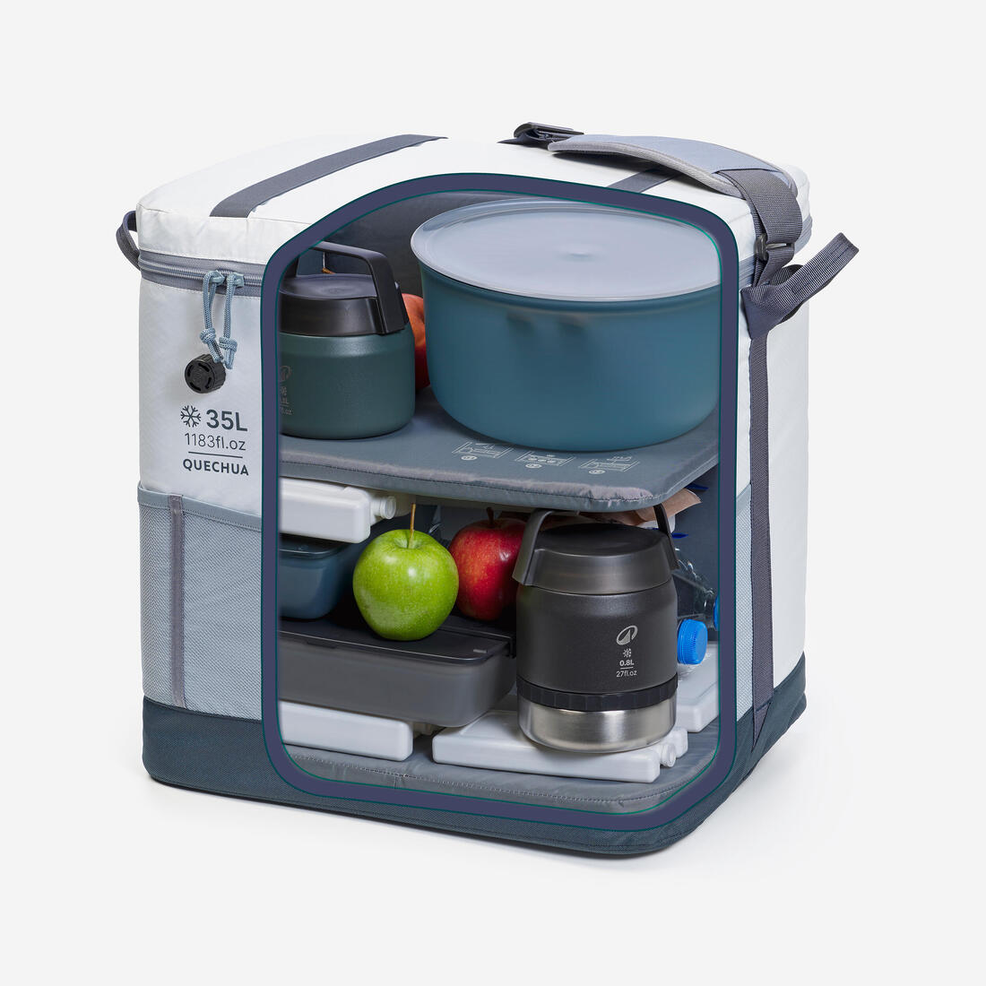 Glacière 500 Fresh 35 litres de camping - conservation au frais 17 heures