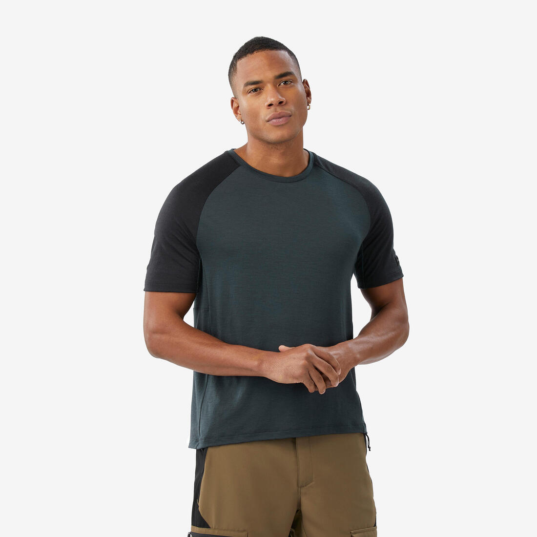 T-shirt manches courtes en laine mérinos homme, Merino Resist