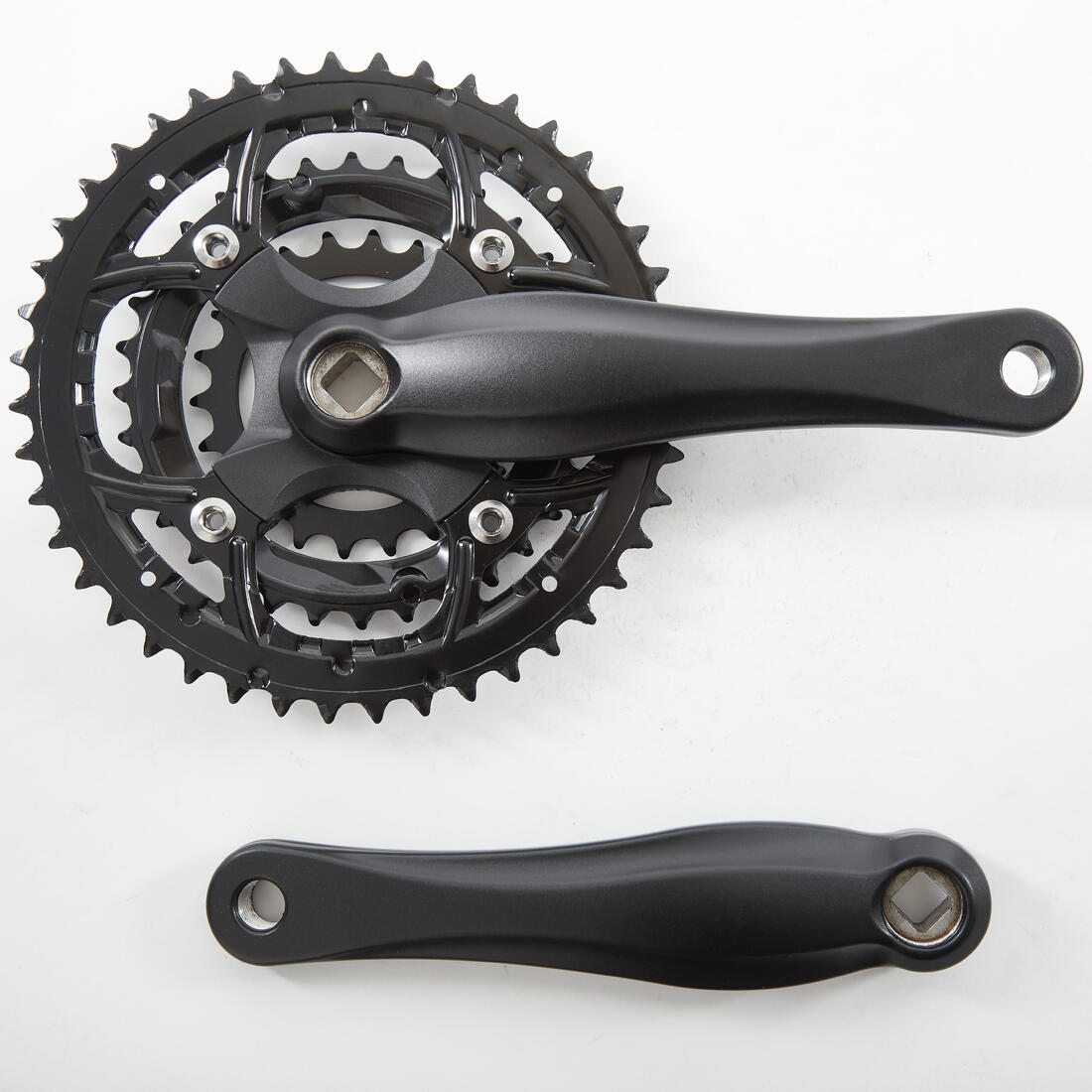 PEDALIER VTT TRIPLE 7-8-9 VITESSES 44/32/22 175mm  AXE CARRE