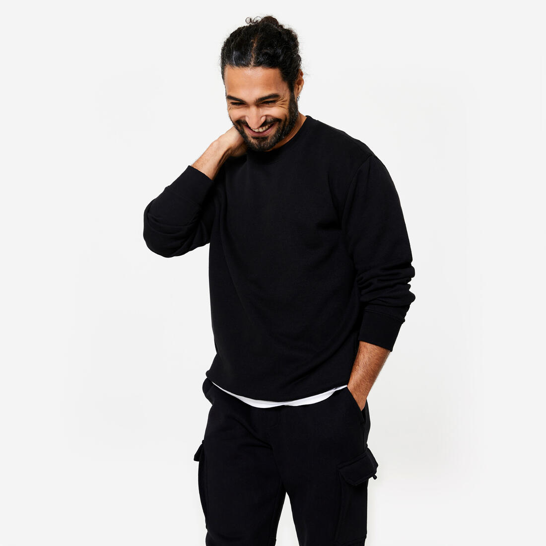 Sweat chaud en molleton homme