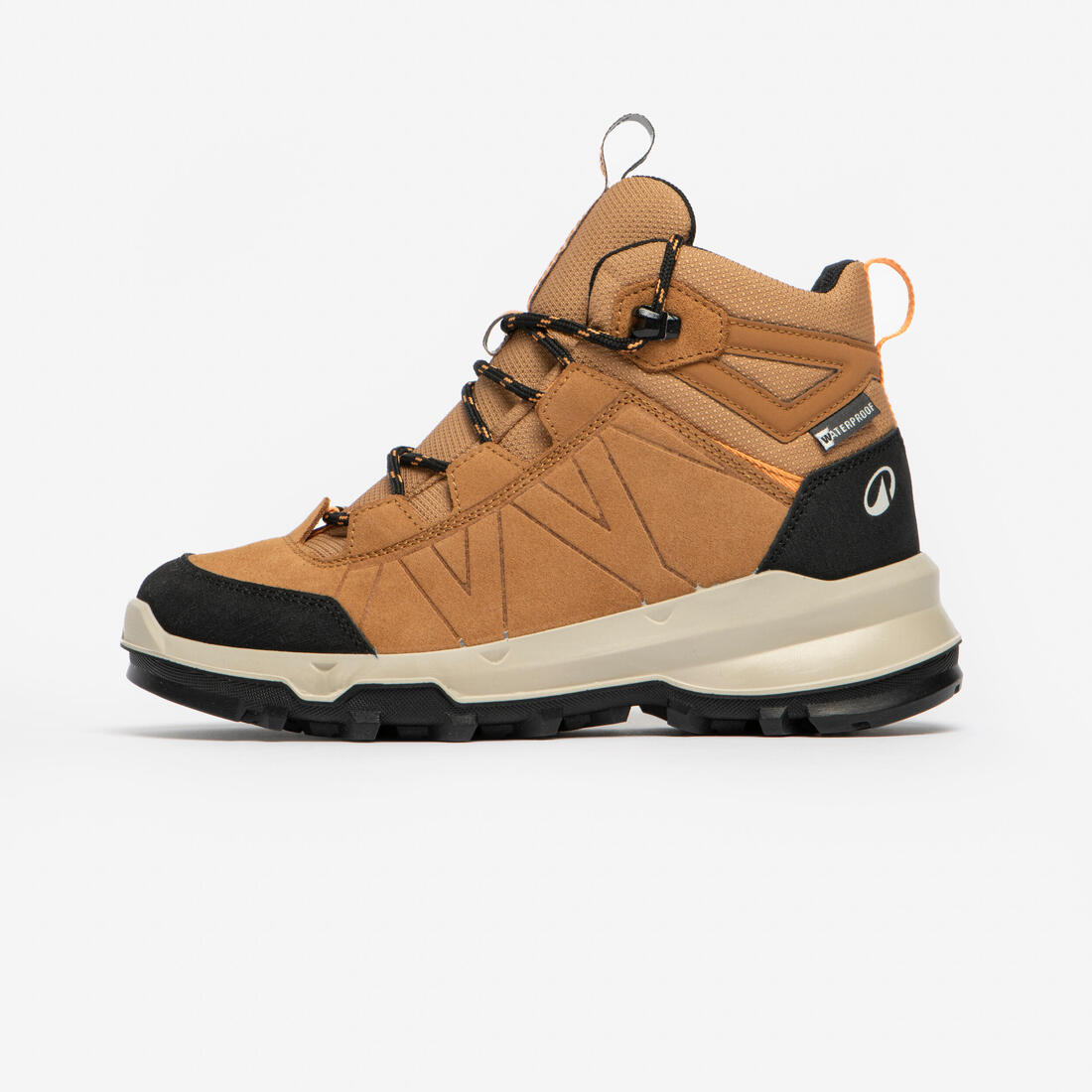 Chaussures de randonnée hautes imperméables 28 au 39 enfant, MH900