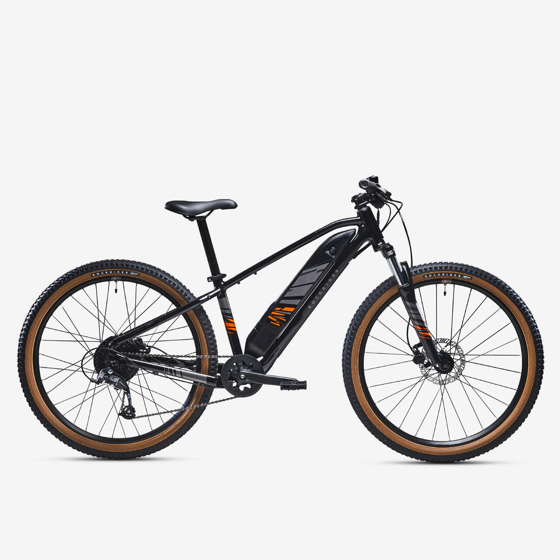Vtt electrique enfant rockrider e st 500 26 pouces 9-12 ans – noir