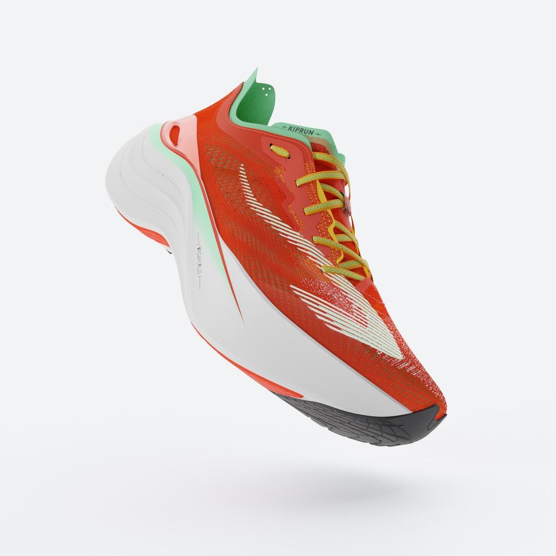 Chaussures Running Homme, Kiprun KD900.2 Orange Vert