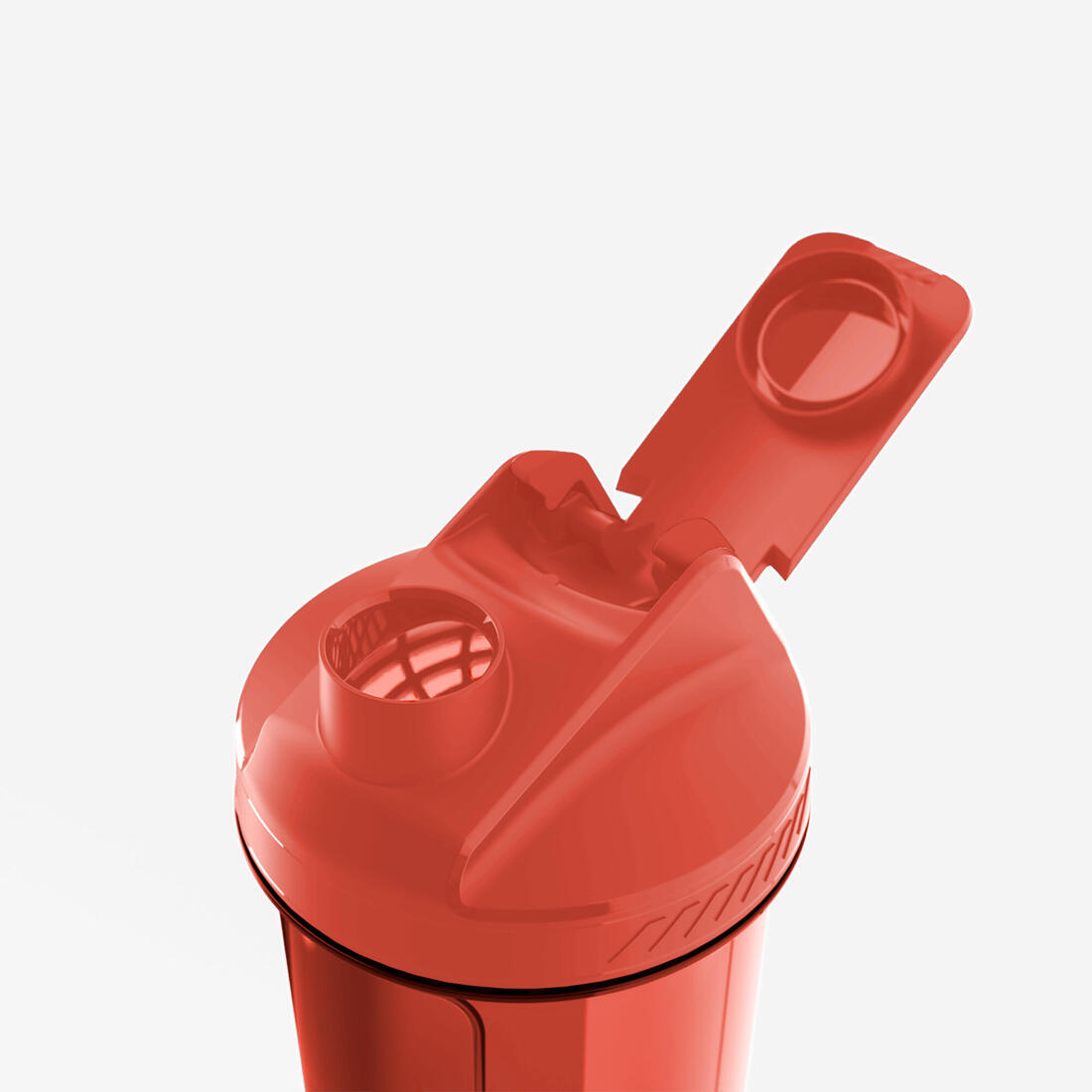 Classic shaker rouge corail avec tamis 500ml