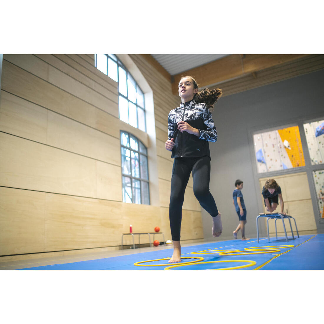 Legging synthétique respirant S500 fille GYM ENFANT imprimé
