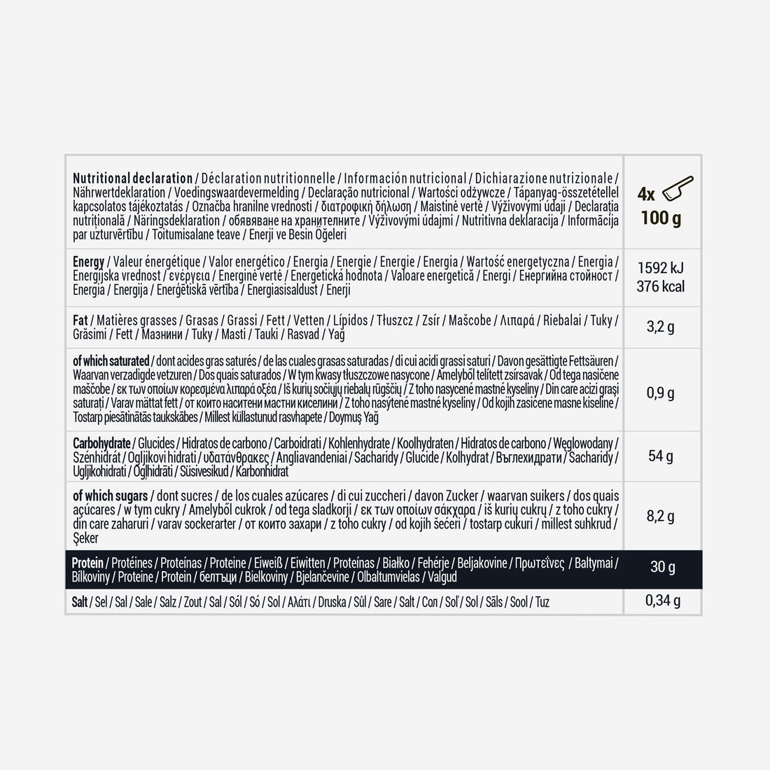 Protéine en poudre vegan chocolat noisettes, Vegan Muscle Gainer 1.5kg