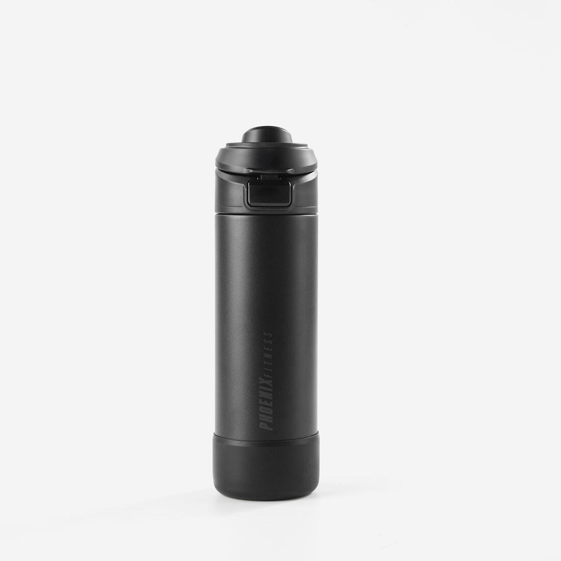Gourde de sport aimantée 710 ml Phoenix, noire