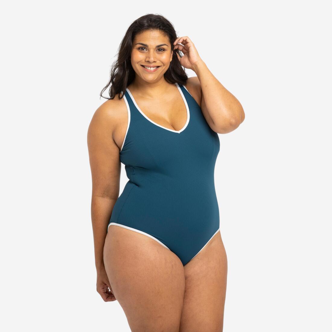 Maillot de bain 1 pièce femme virginia bleu foncé
