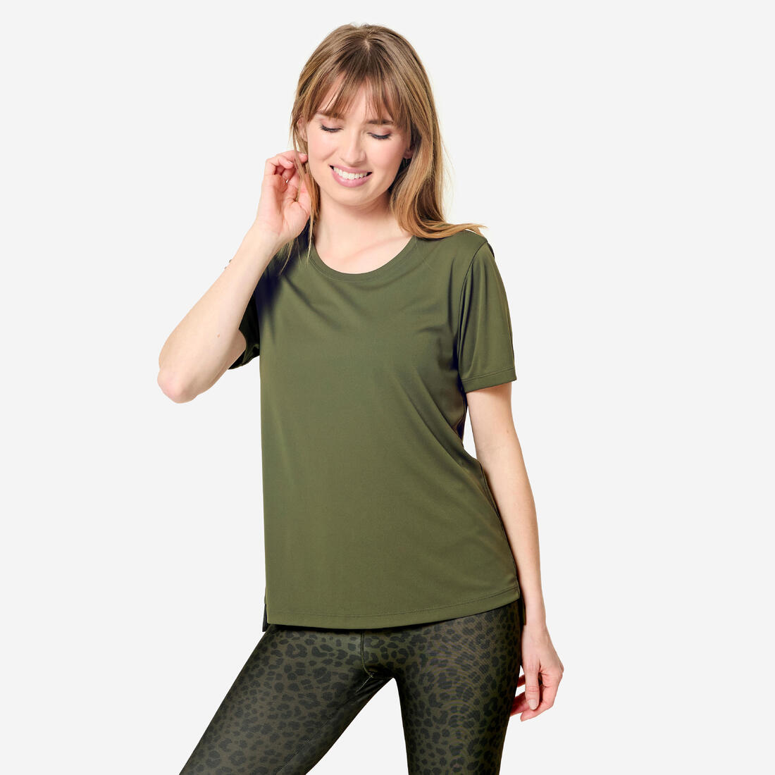 T-shirt fitness manches courtes femme