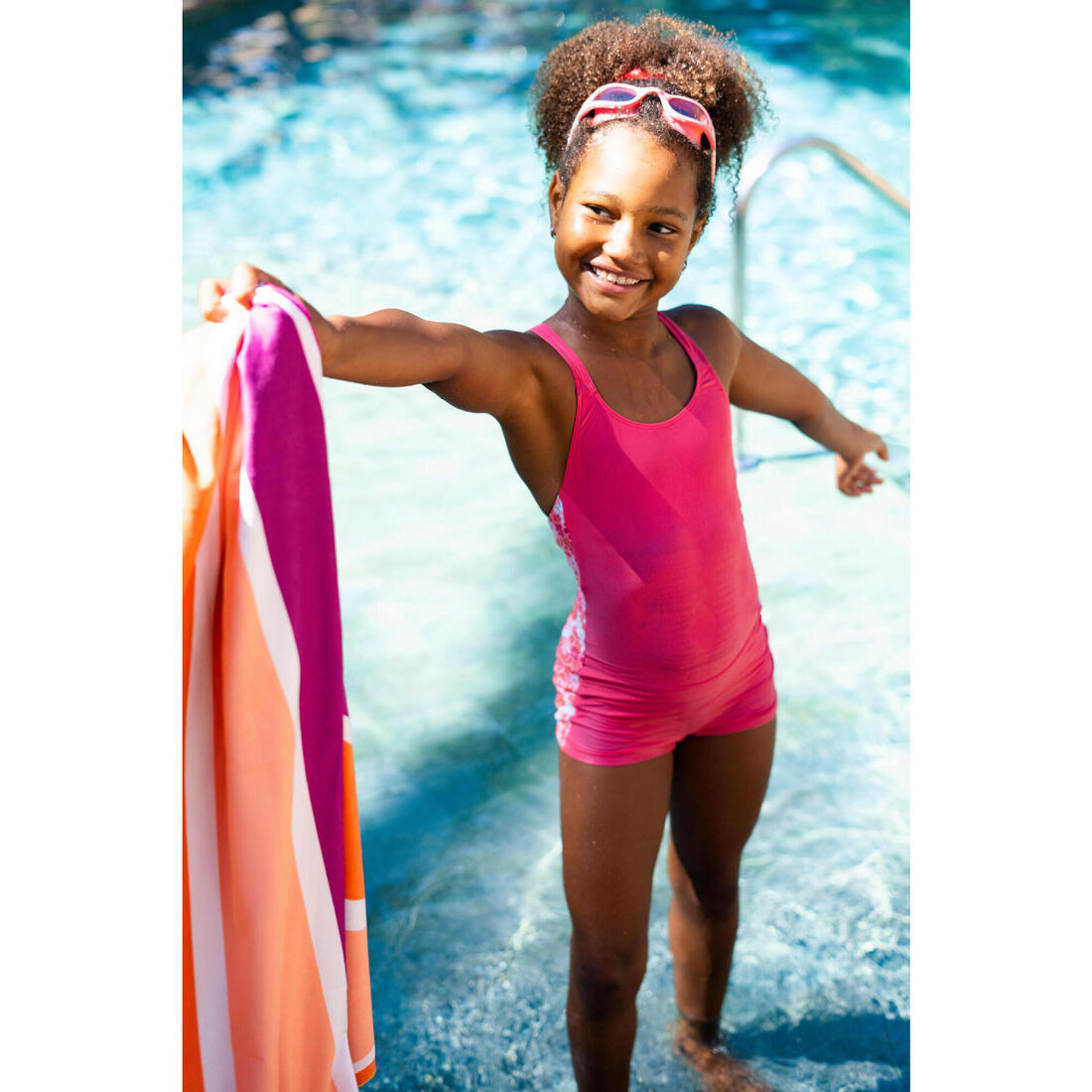 Lunettes de natation soft - verres clairs - petite taille