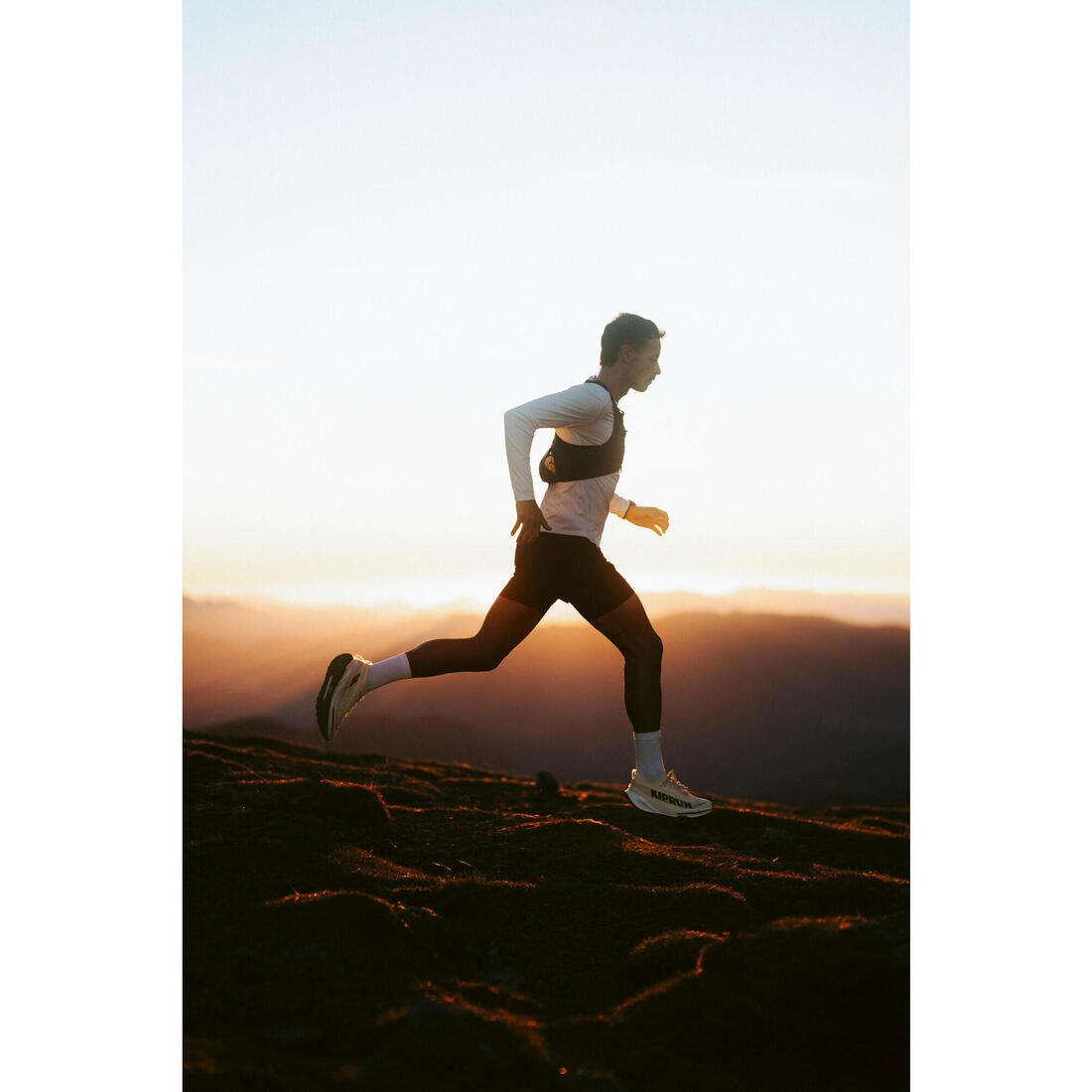Chaussures de running trail plaque carbone homme, Kiprun Kipsummit race