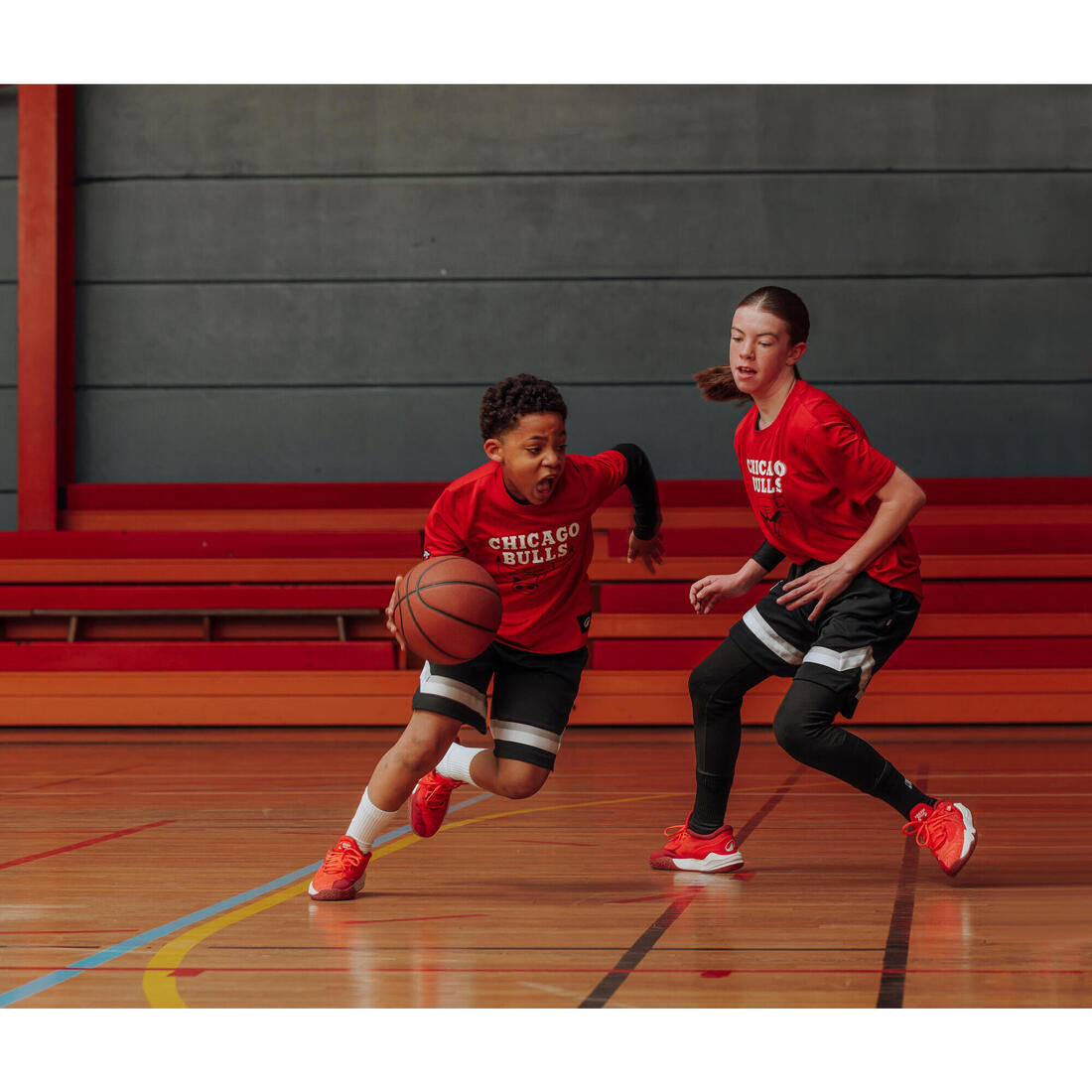 Sous vêtement bas / collant 3/4 tight de basketball enfant nba