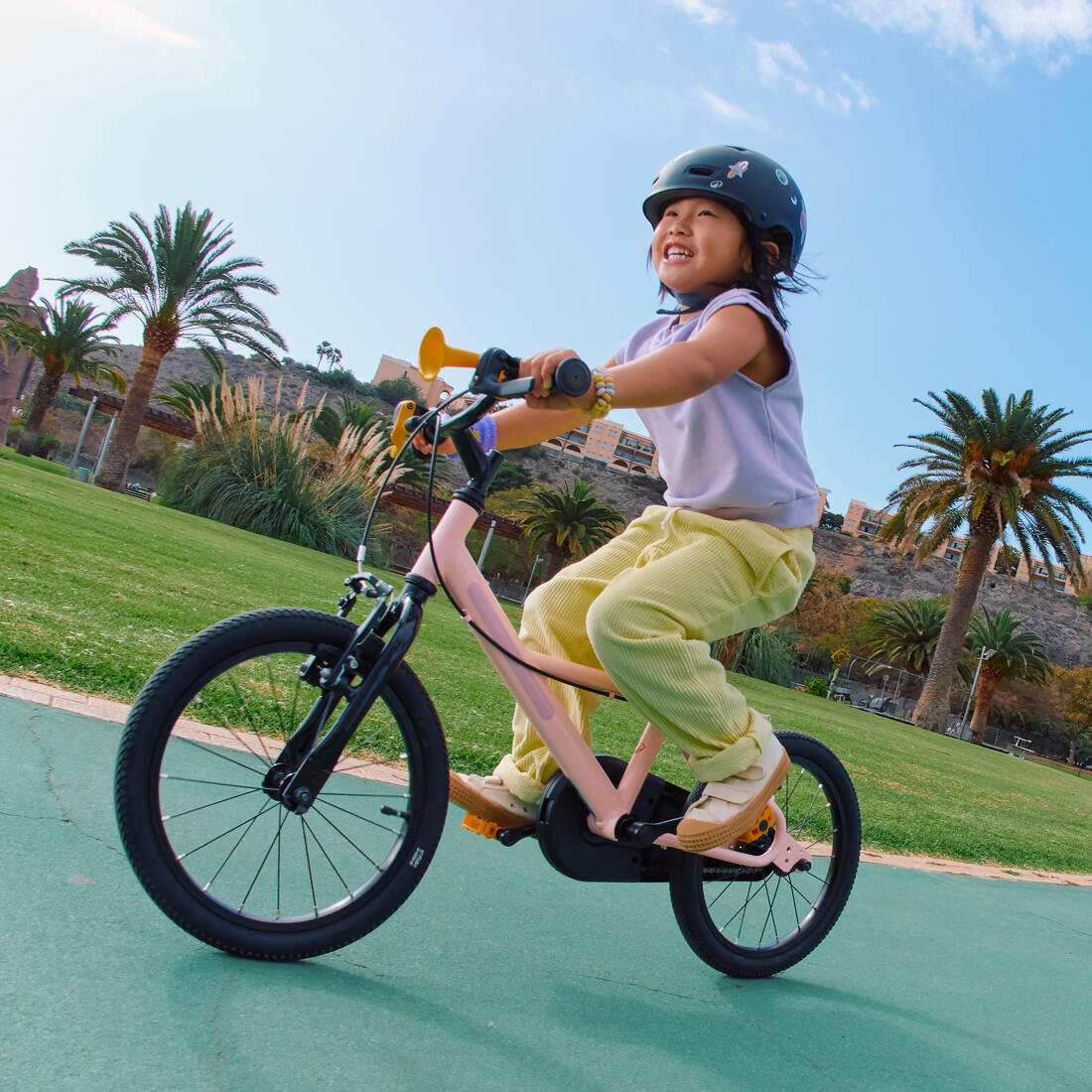 Vélo enfant 16 pouces 4-6 ans, DISCOVER 500