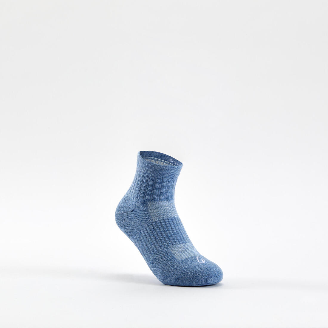 CHAUSSETTES DE SPORT ENFANT MI-HAUTES RS 500 LOT DE 3