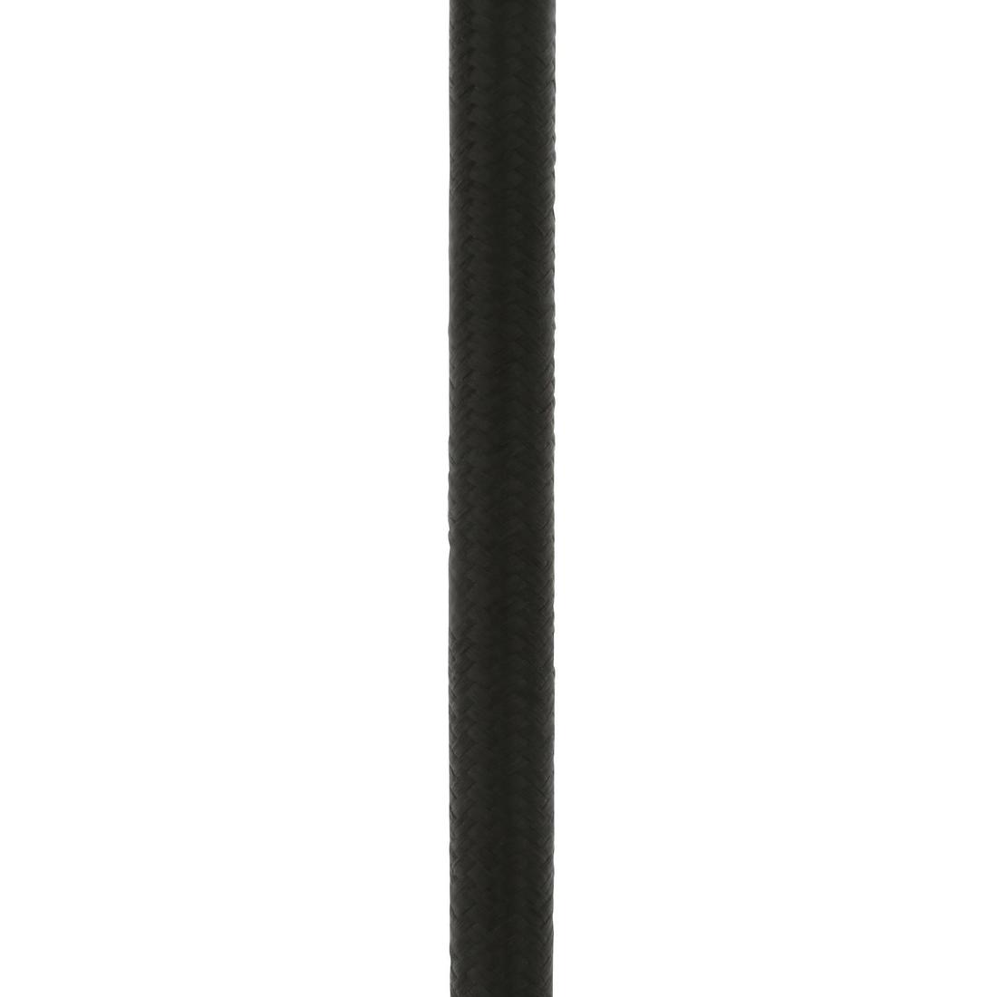 Stick de dressage basique équitation 110 cm noir