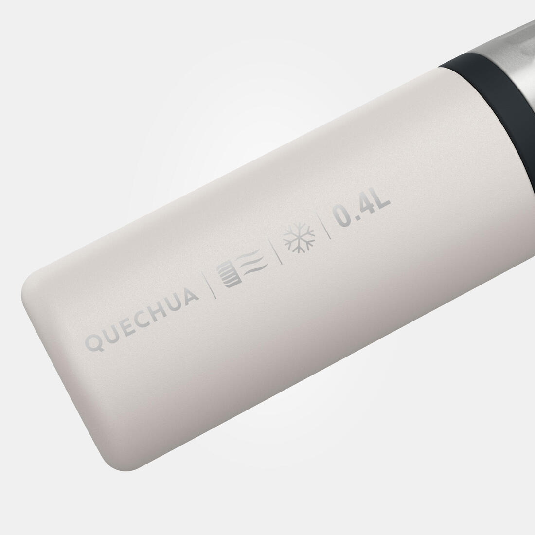 Bouteille inox isotherme avec filtre à thé 0,4L, de randonnée et camping