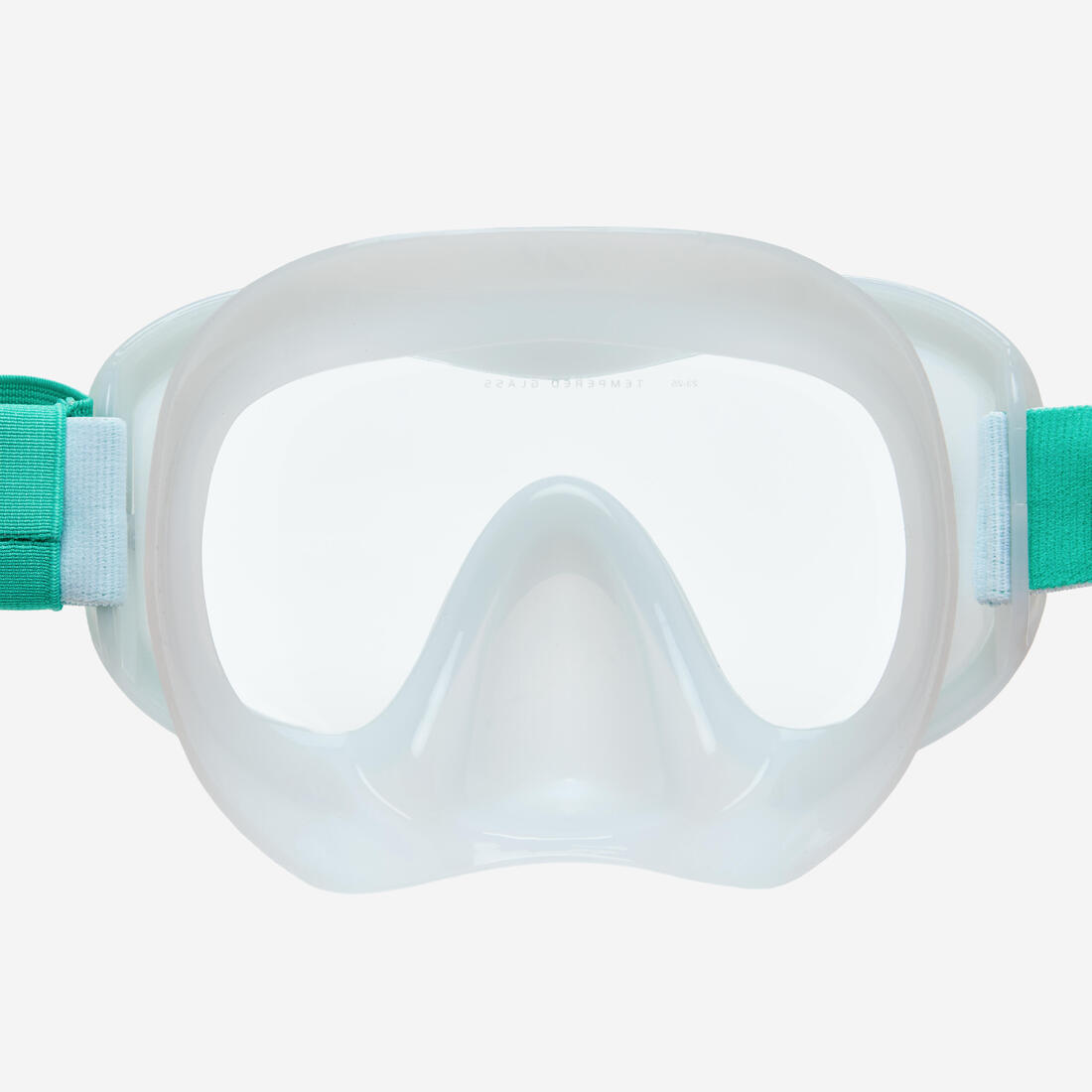 Kit snorkeling masque anti buée COMFORT tuba DRYTOP, 100 enfant