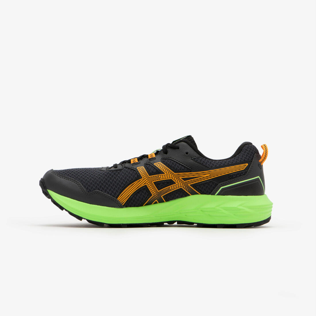 CHAUSSURES DE TRAIL RUNNING HOMME ASICS - GEL-KANAKU 5 NOIR JAUNE