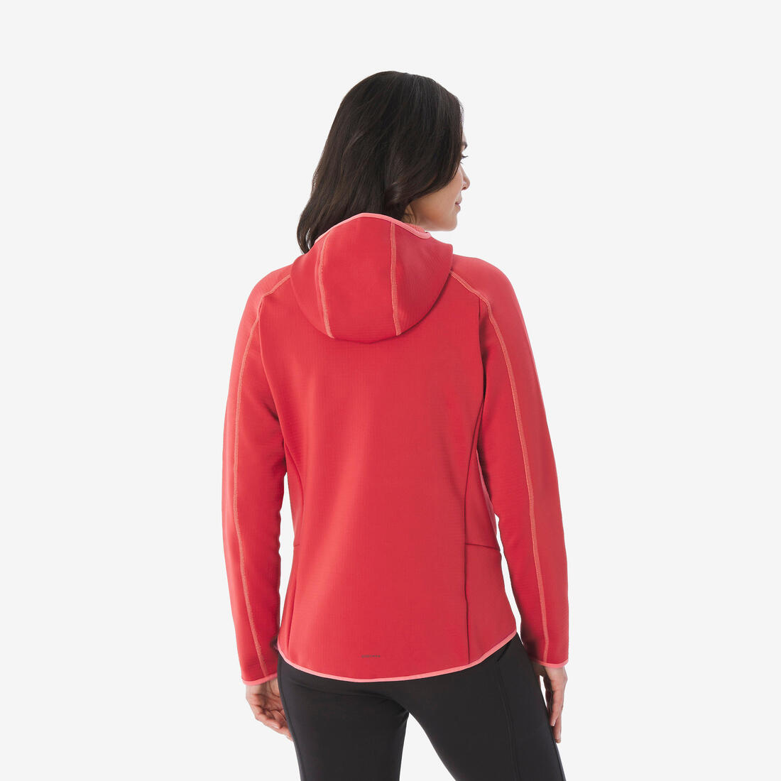 Polaire de randonnée montagne femme, MH500 full zip