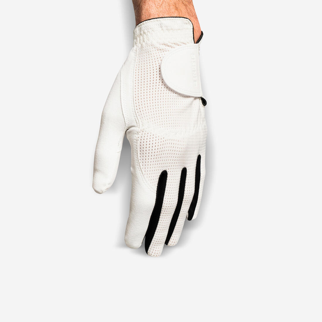 Gant de golf respirant homme droitier, blanc