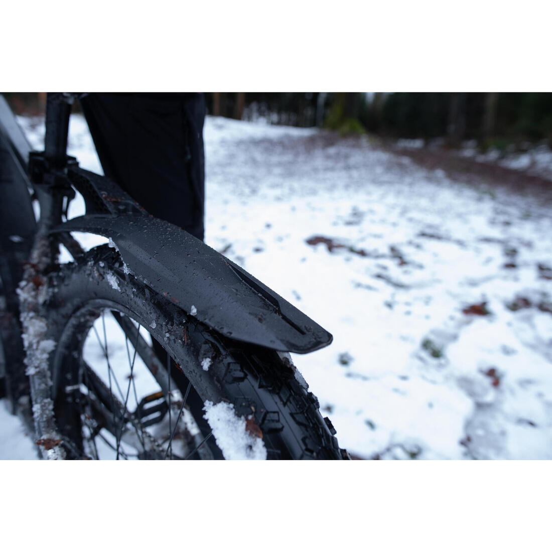 GARDE-BOUE VÉLO VTT ARRIÈRE RIGIDE 26" - 27,5" - 29"