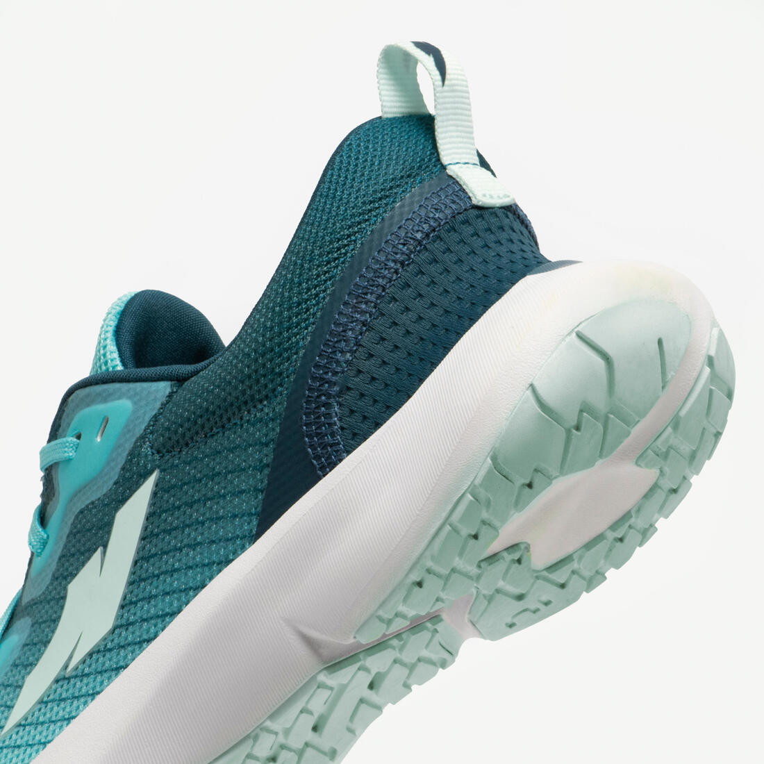 Chaussures de running drop 0 Enfant - KIPRUN KN500 vertes jaunes noires