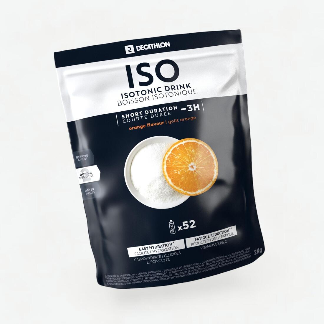 Boisson isotonique poudre ISO framboise 2kg