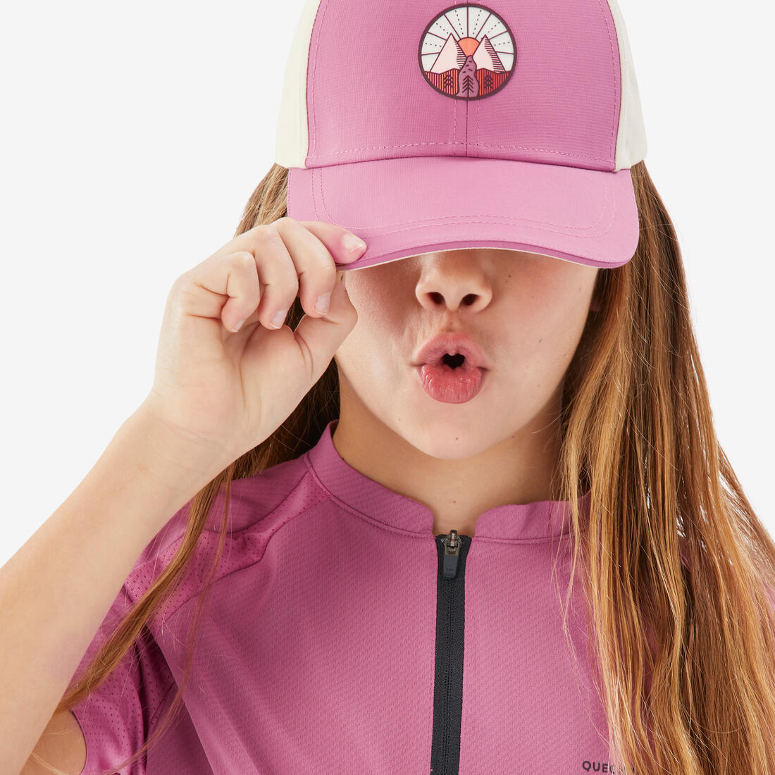 Casquette de randonnée 7-15 ans enfant, MH100