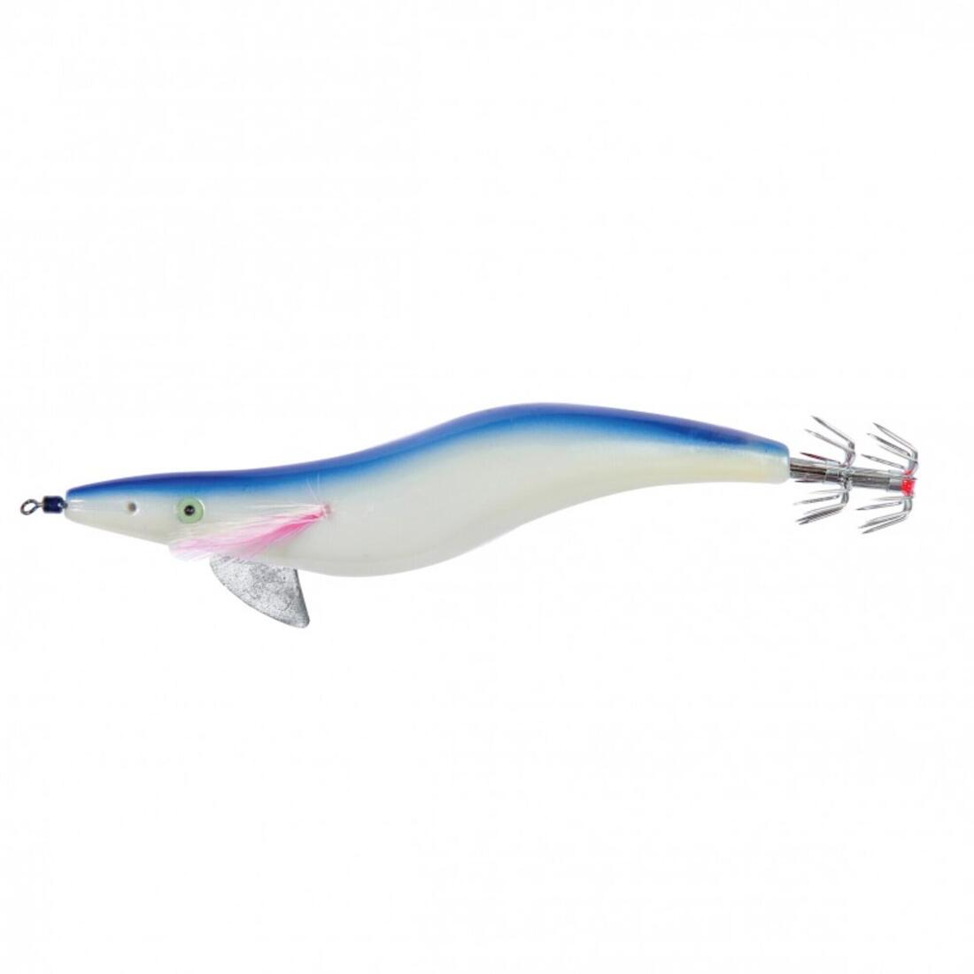 TURLUTTE KARIBA - 3.5 - 12 Cm DOS BLEU  SEA SQUID