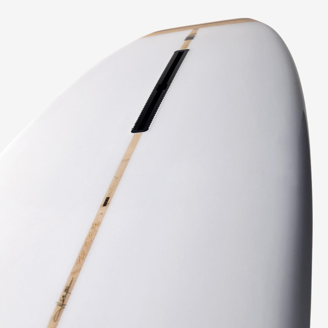 Planche de longboard surf 9'4, 900 Noserider clear blanc