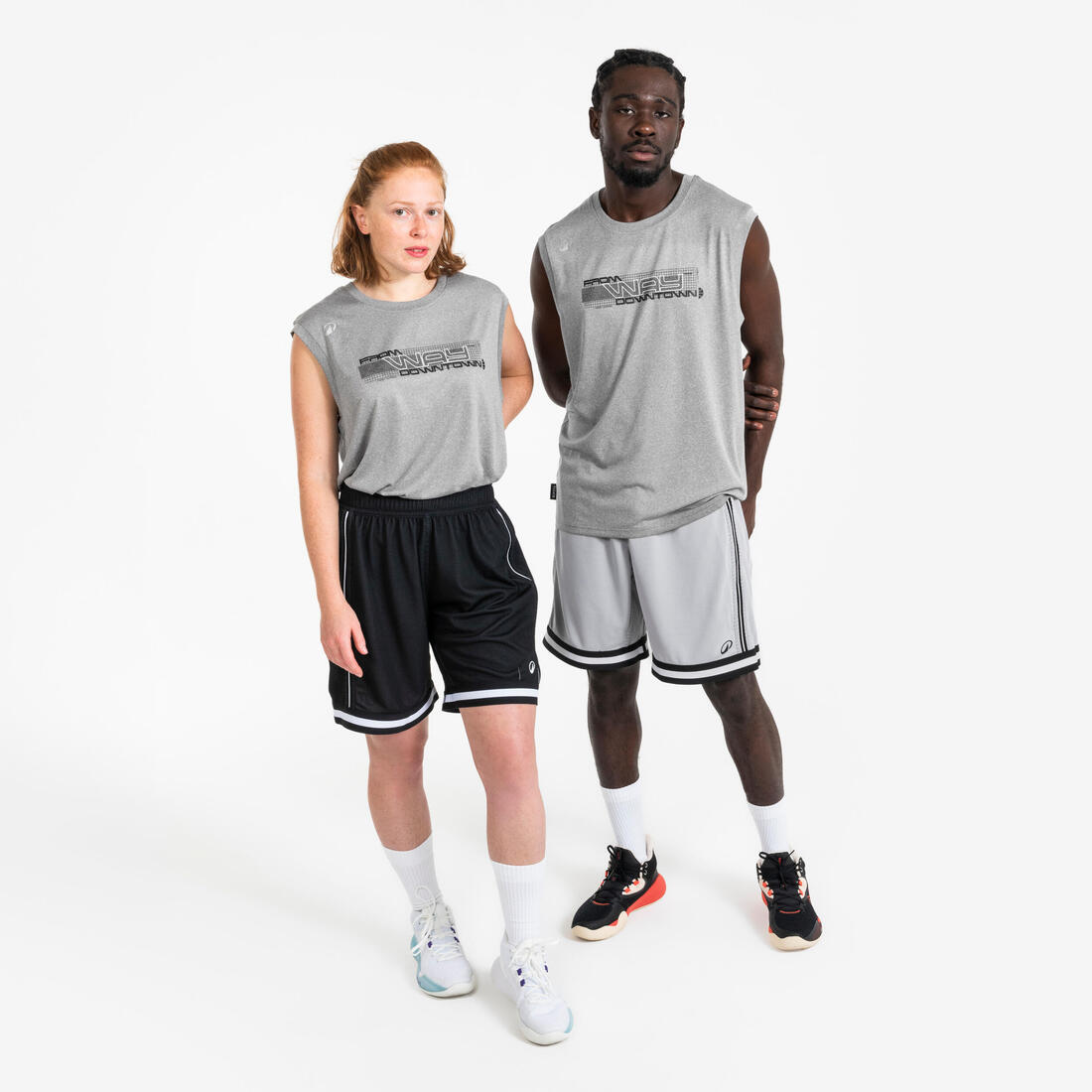 MAILLOT DE BASKETBALL SANS MANCHE HOMME/FEMME - TS500