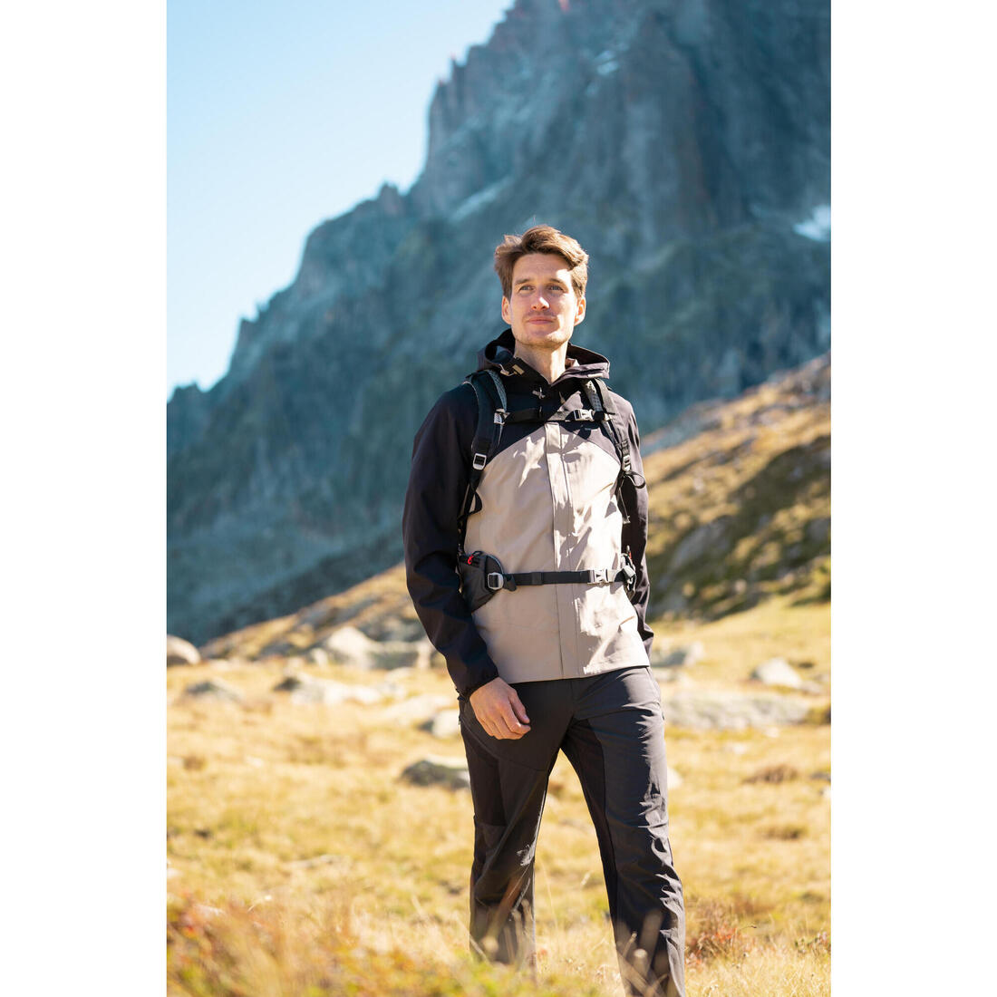 Veste légère imperméable de randonnée - MH150 - Homme
