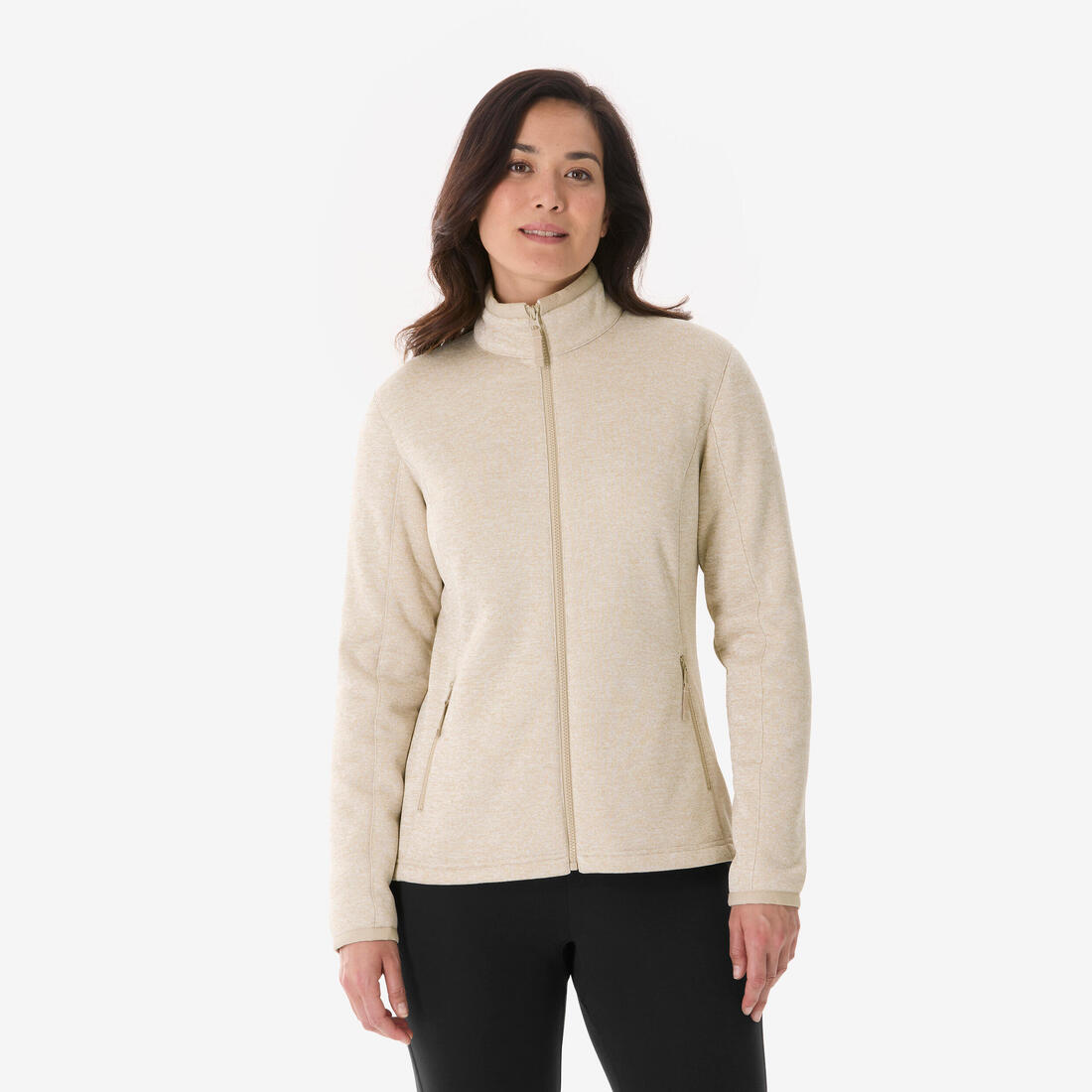 Polaire de randonnée chaude femme, MH500