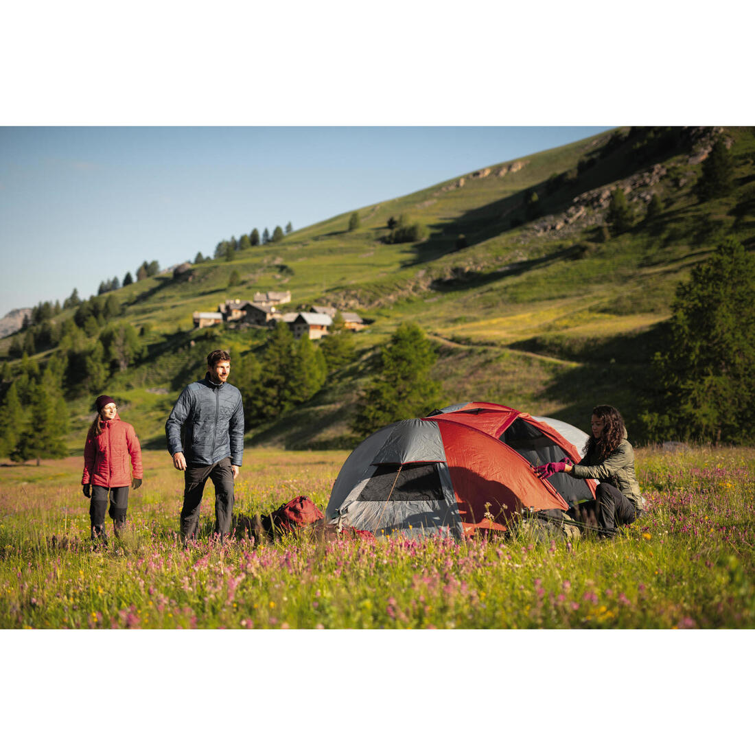 Pantalon modulable 2 en 1 et résistant de trek montagne - MT100 Homme