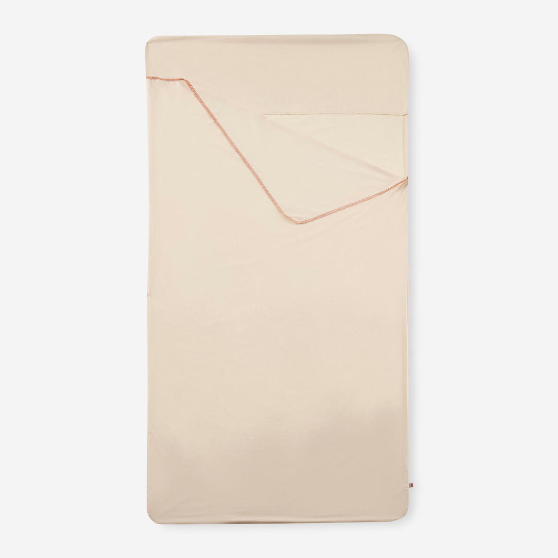 DRAP DE SAC CONFORT EN COTON POUR SAC DE COUCHAGE – marron coriandre