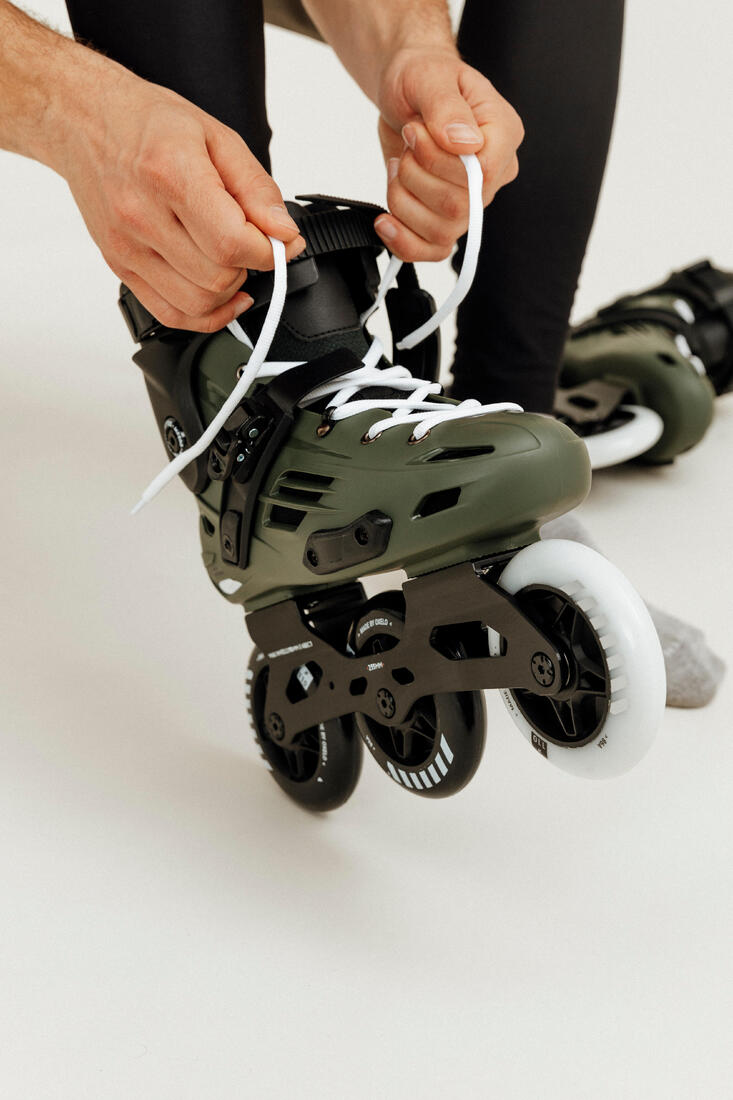 Roller freeskate adulte mf900 urban green