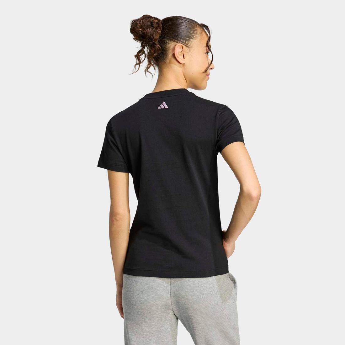 T-shirt de fitness en coton femme
