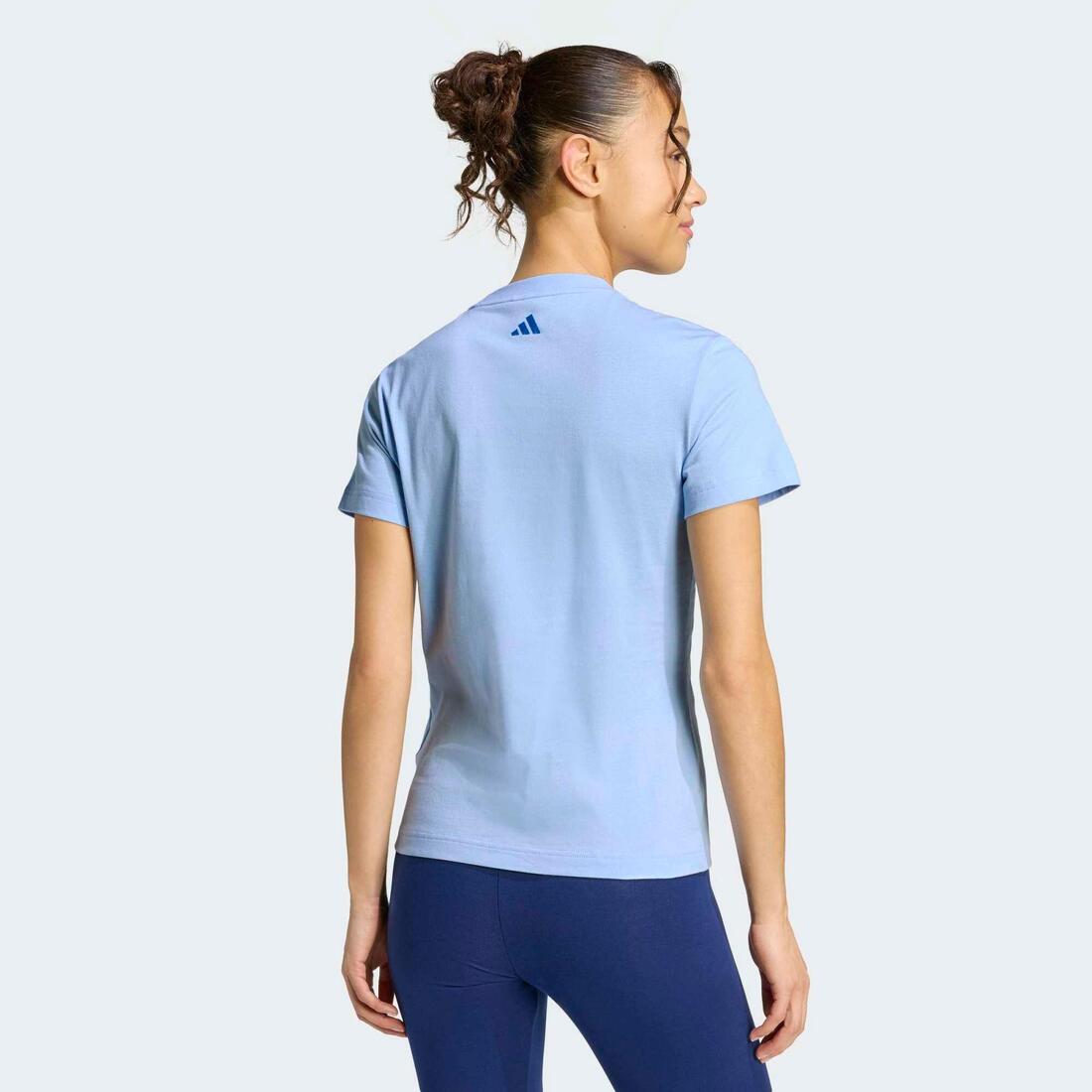 T-shirt de fitness en coton femme
