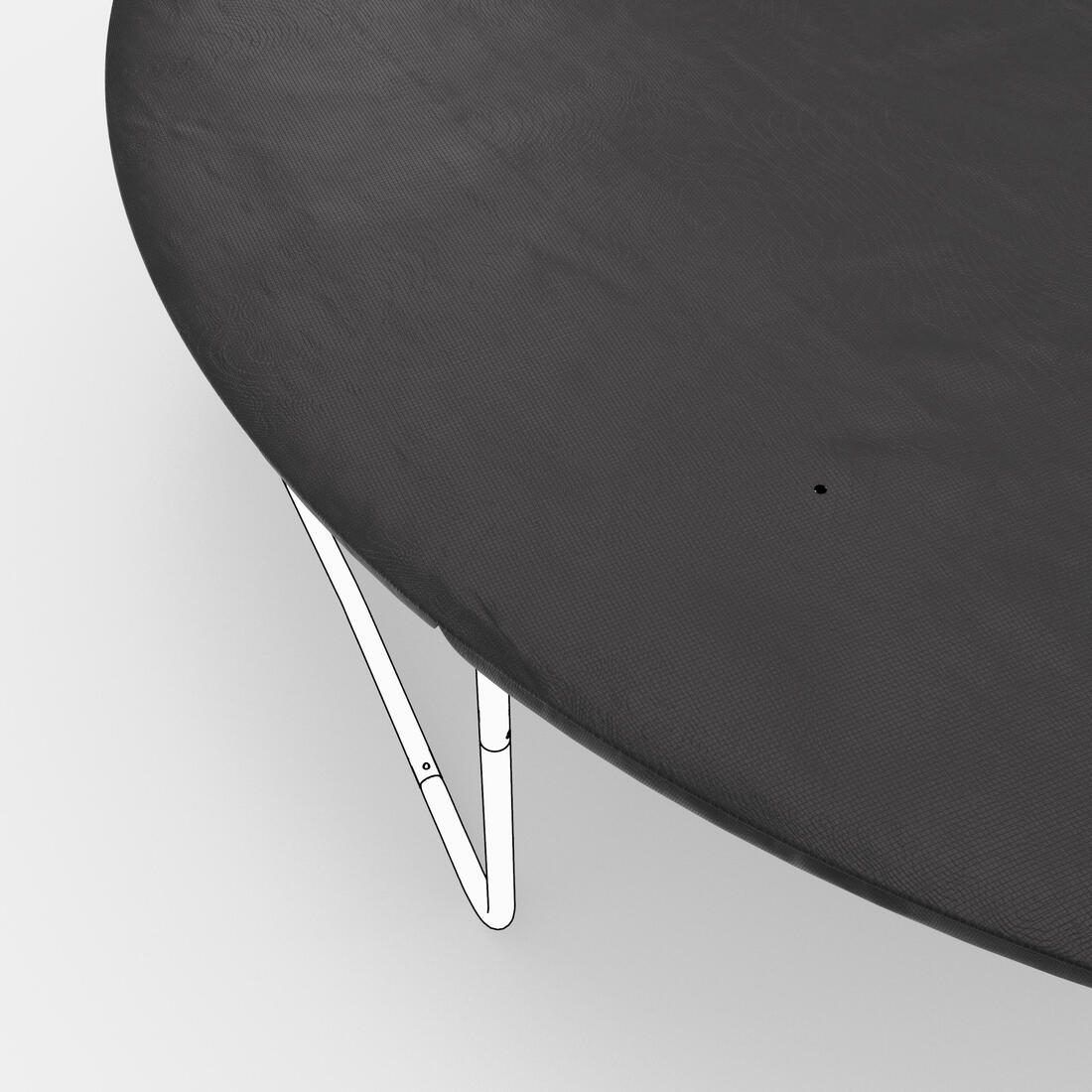 Bâche de protection de trampoline 360 avec évacuation d'eau