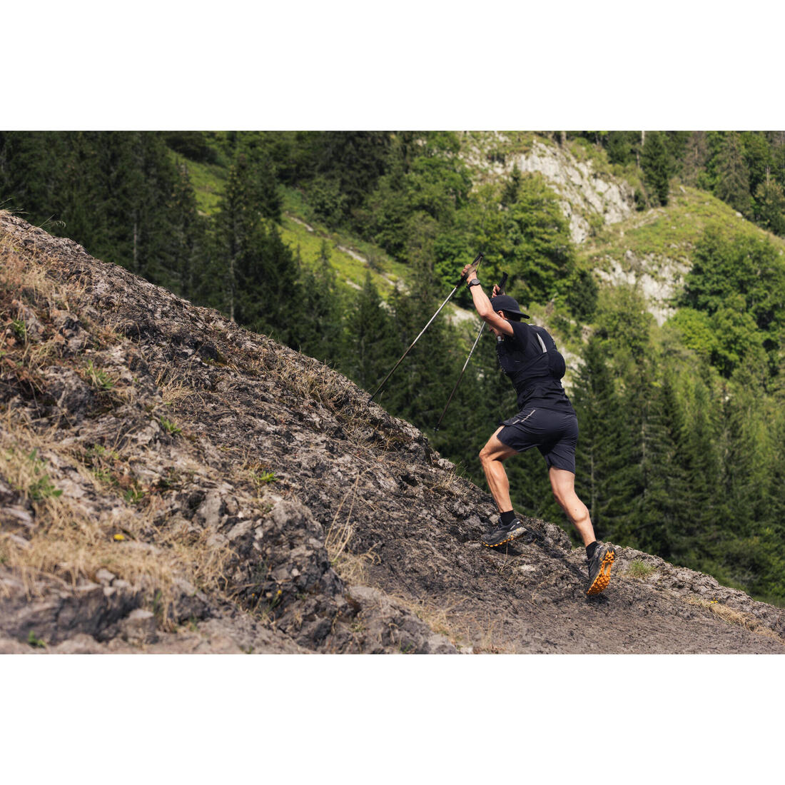 BÂTONS TRAIL RUNNING PLIABLES ALUMINIUM 3 BRINS