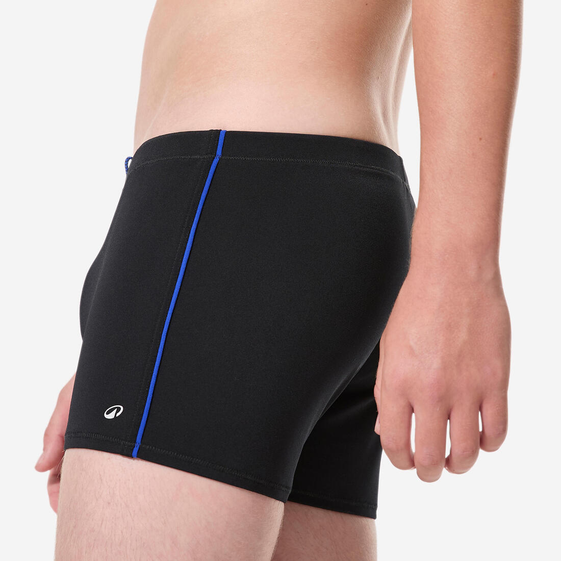 Boxer de bain natation Garçon enfant, 100 Plus marine
