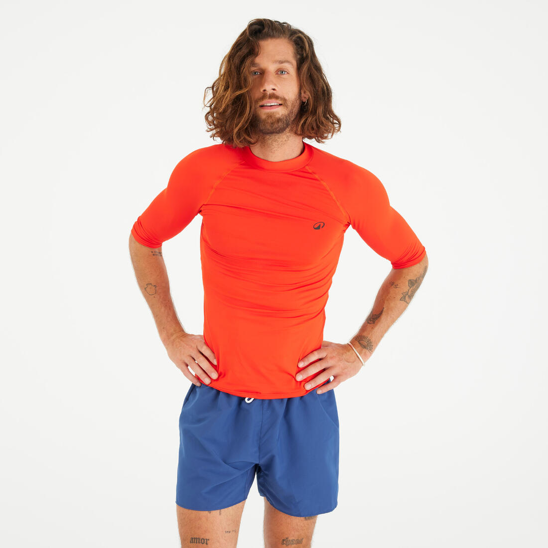 Tee shirt anti uv manches courtes homme - 100