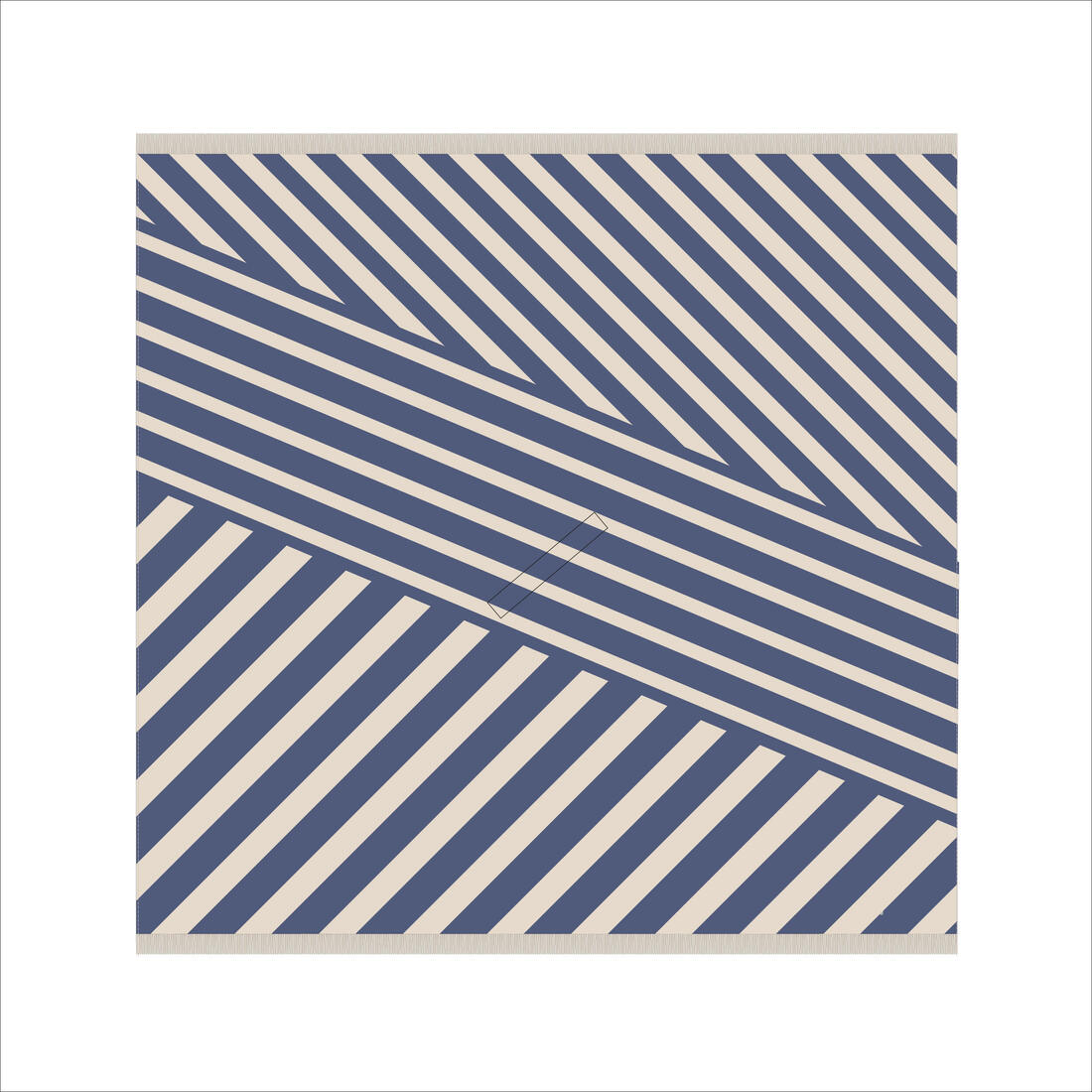 Serviette de plage poncho 190 x 190 cm