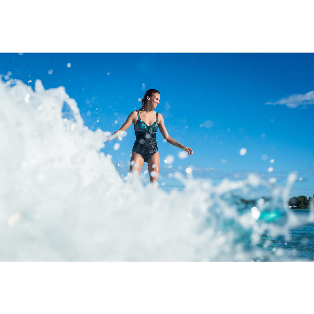 Maillot de bain 1 pièce femme avec effet gainant DOLI PUKA