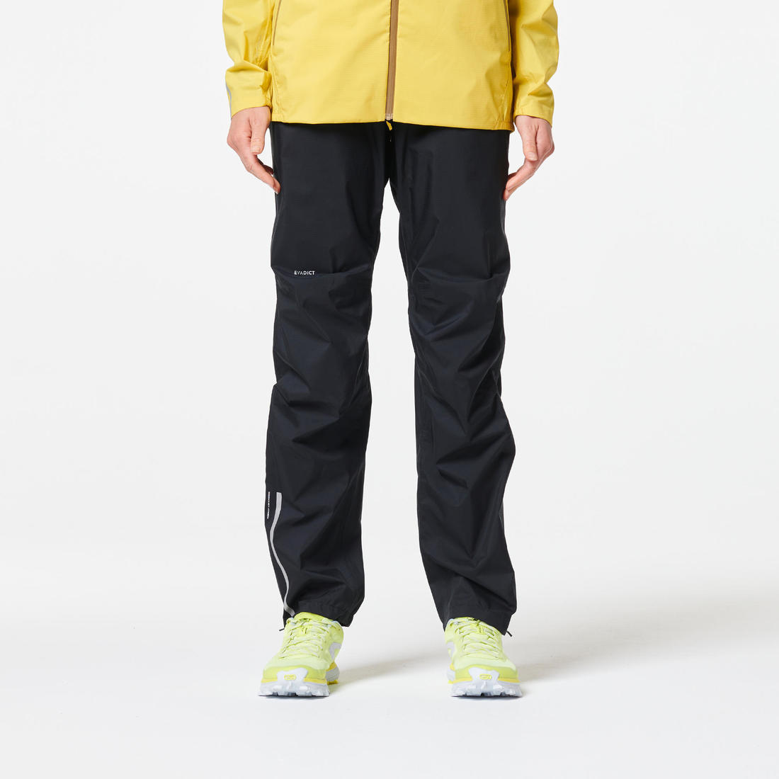 Pantalon imperméable de running & trail running Femme - KIPRUN Run 900 Rain Noir – 8393196