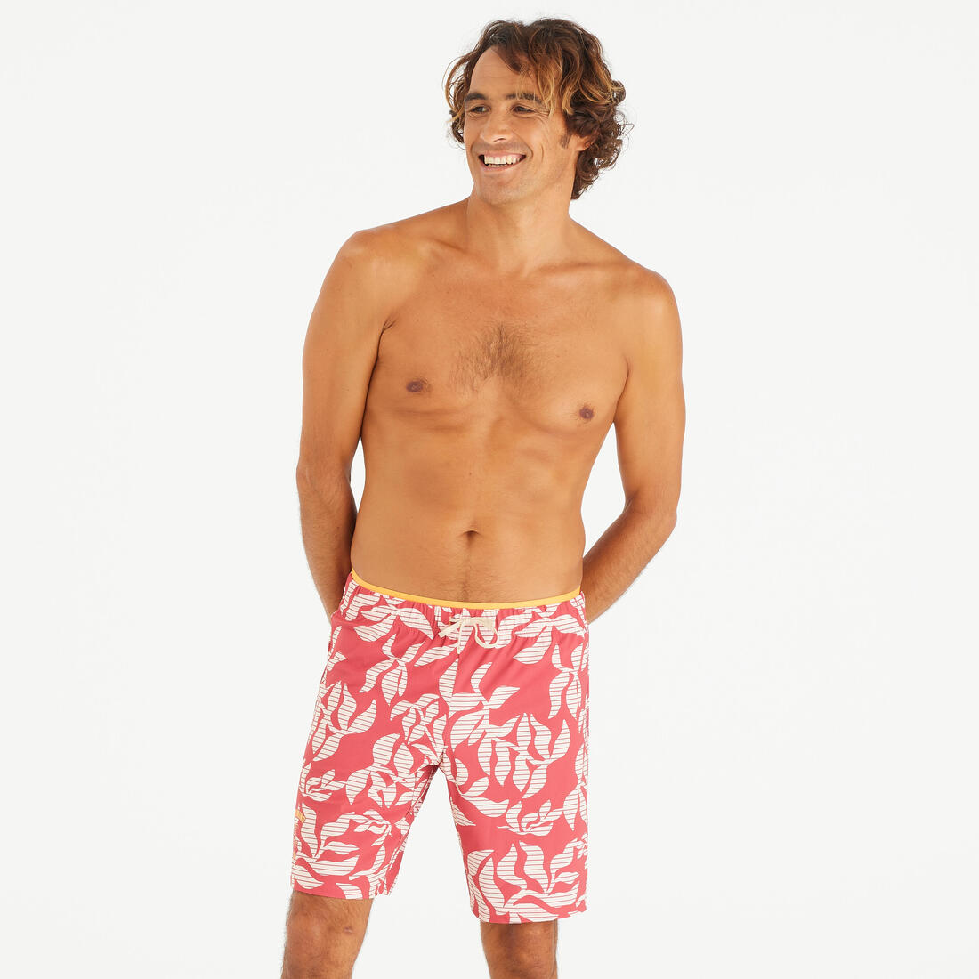 Short de bain long natation Homme - 100 orga