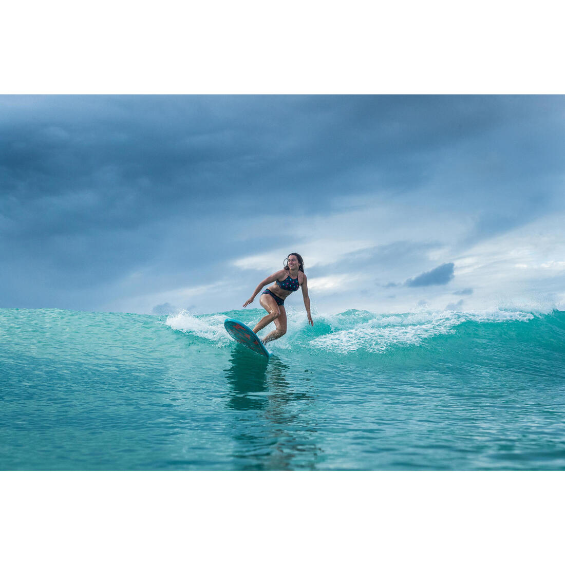 Haut de maillot de bain femme brassière de surf dos dégagé ANDREA KOGA MALDIVES