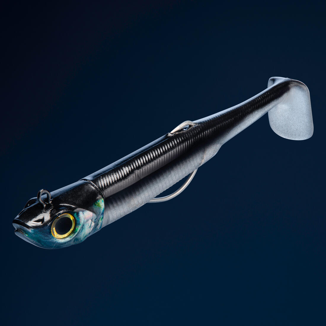 Kit leurres souples shad texan anchois ancho 120 12gr ayu en mer