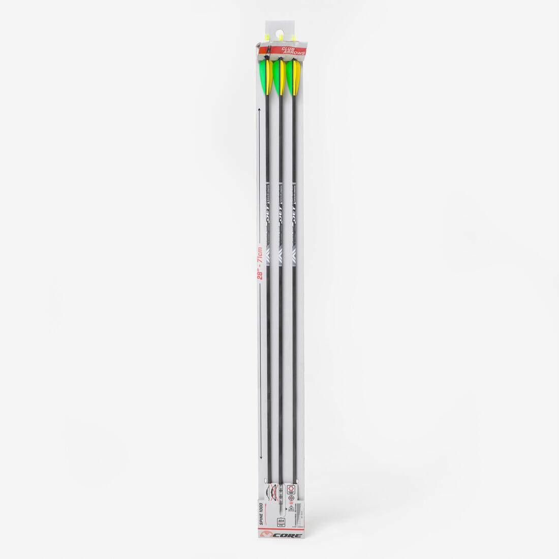 Pack de 3 Flèches Core Jet pour Arc Bois Core Shift